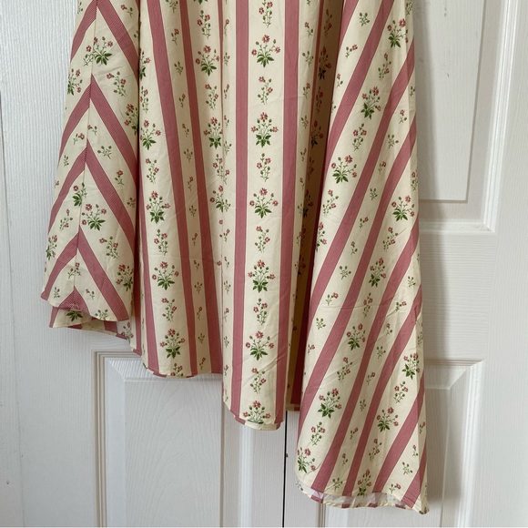 Anthropologie NWT We Wore What Asymmetrical Floral Midi Skirt Cottage-core XS 4 - Picture 6 of 11